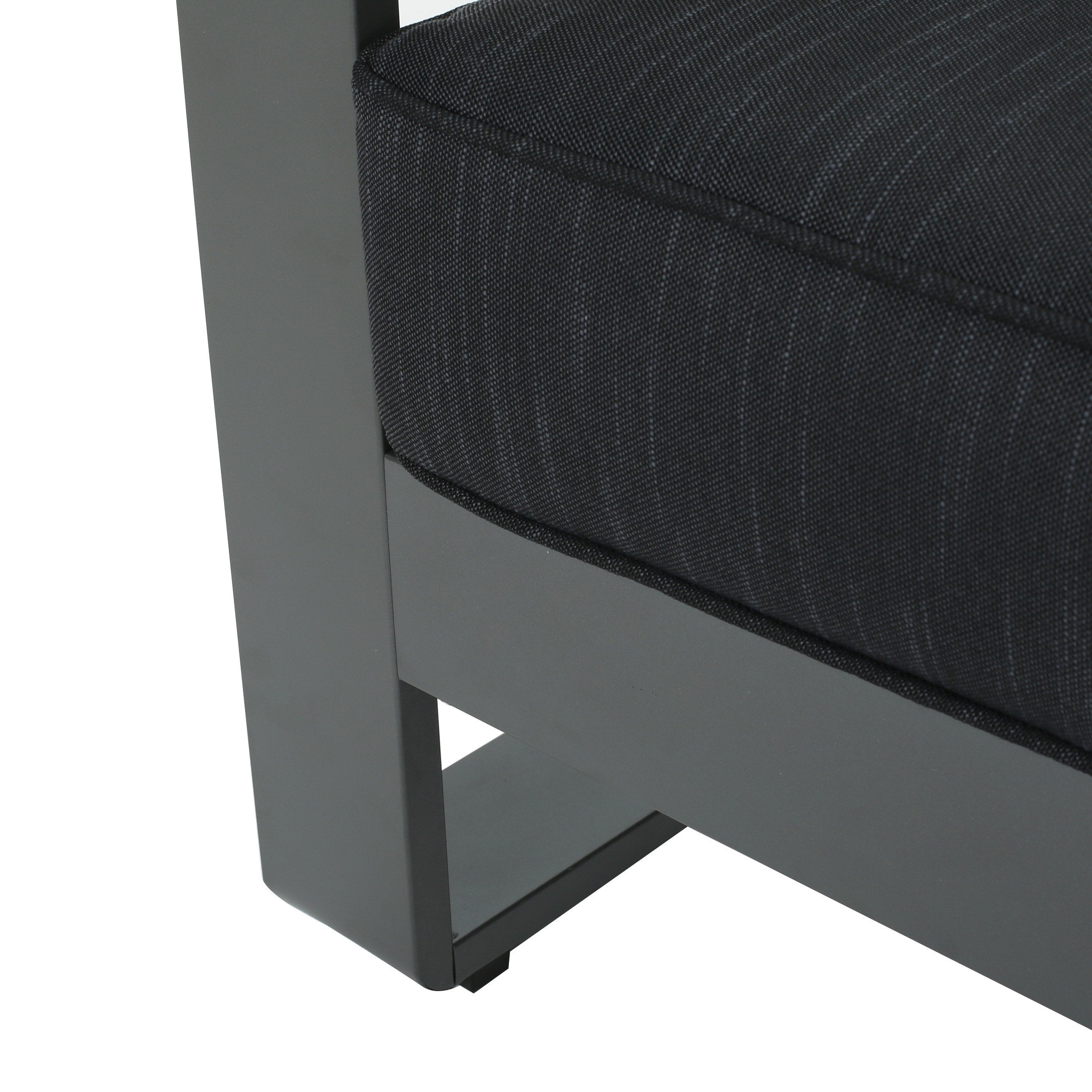 Salon de jardin Cape Coral en aluminium 5 pièces avec coussins par Christopher Knight Home