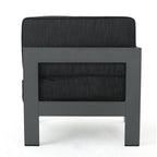 Canapé d'extérieur sectionnel en aluminium Cape Coral par Christopher Knight Home