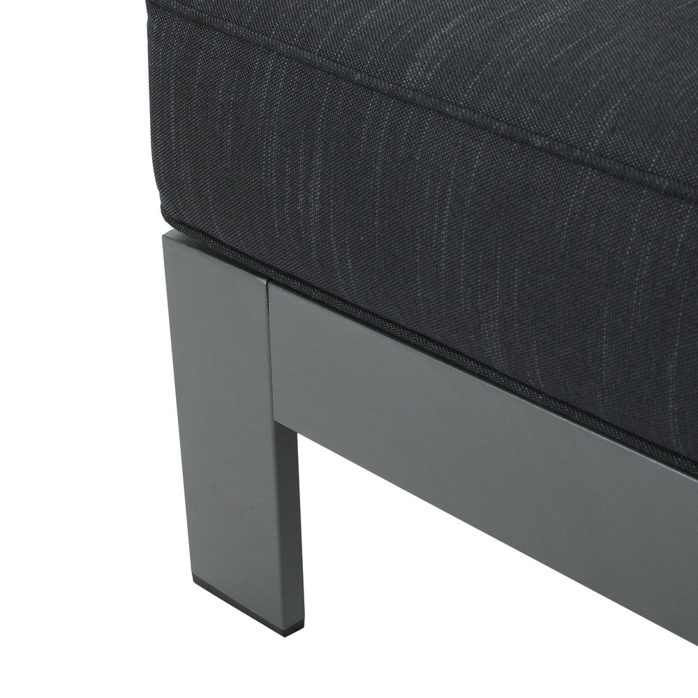 Canapé d'extérieur sectionnel en aluminium Cape Coral par Christopher Knight Home