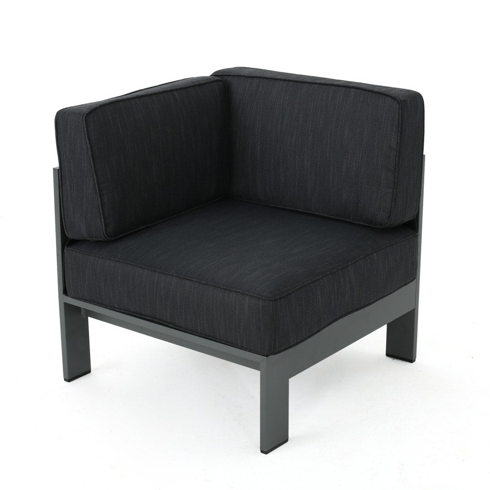 Canapé d'extérieur sectionnel en aluminium Cape Coral par Christopher Knight Home