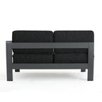 Canapé d'extérieur sectionnel en aluminium Cape Coral par Christopher Knight Home