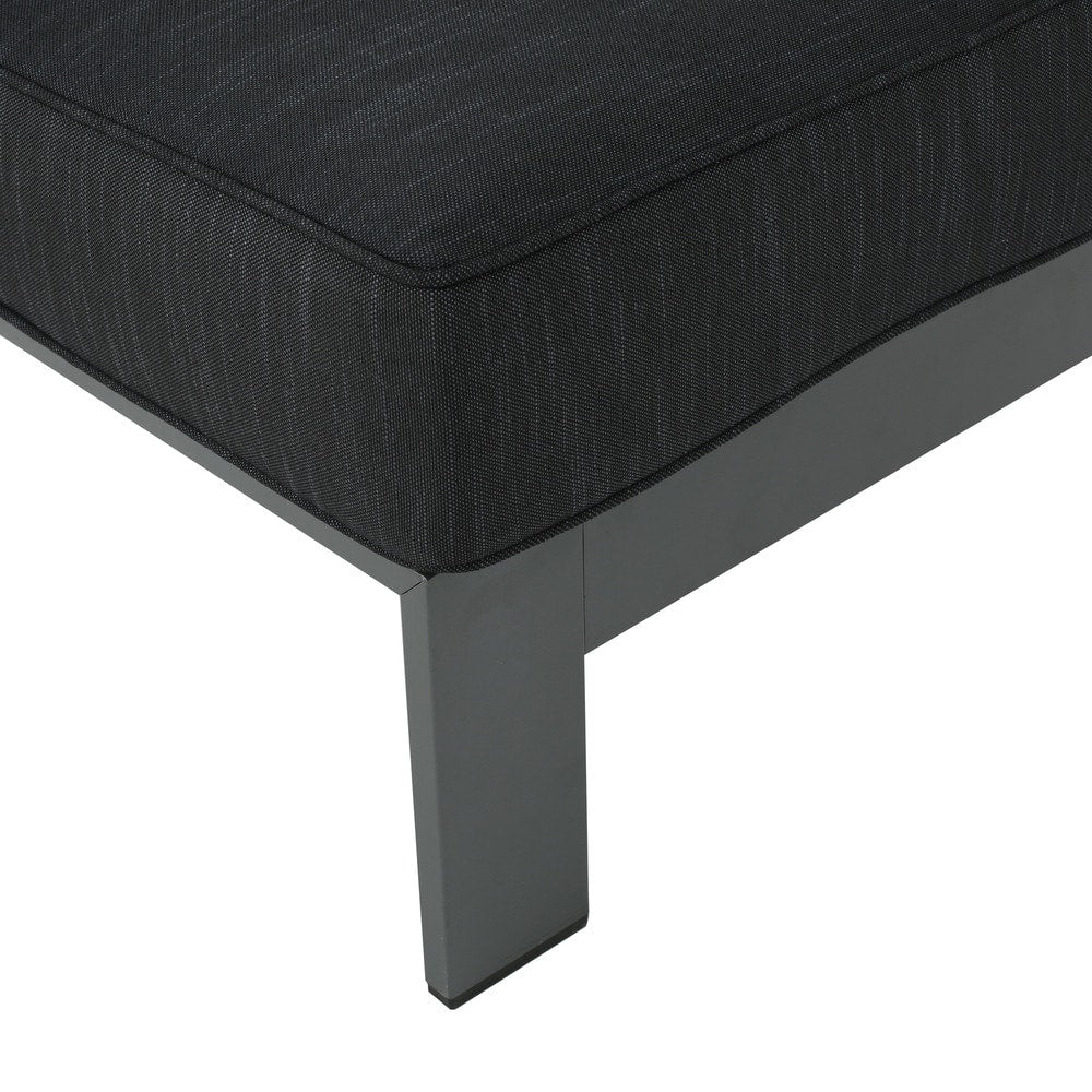 Canapé d'extérieur sectionnel en aluminium Cape Coral par Christopher Knight Home