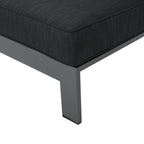 Ensemble de canapés d'extérieur sectionnels en aluminium Cape Coral avec table à feu par Christopher Knight Home