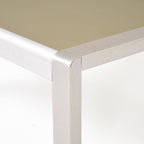 Salon de jardin Cape Coral en aluminium 3 pièces avec table en forme de C par Christopher Knight Home