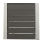 Salon de jardin Cape Coral en aluminium 3 pièces avec table en forme de C par Christopher Knight Home