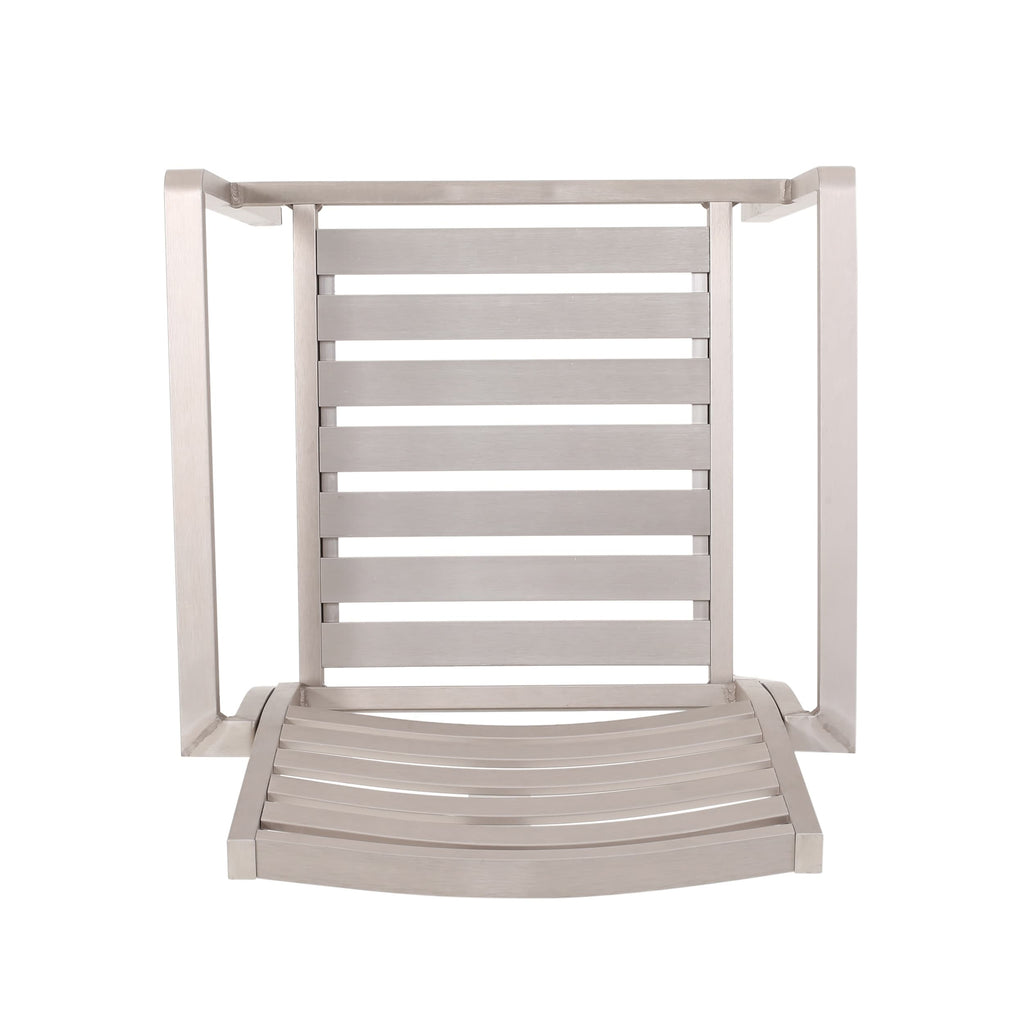 Ensemble de salle à manger d'extérieur en aluminium Cape Coral 6 places par Christopher Knight Home