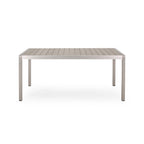 Ensemble table et banc de pique-nique d'extérieur en imitation bois et aluminium Cape Coral par Christopher Knight Home