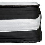 Matelas 12 mousses et ressorts ensachés, matelas en boîte - Matelas haut de gamme - Blanc
