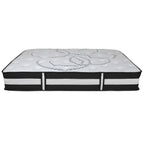 Matelas 12 mousses et ressorts ensachés, matelas en boîte - Matelas haut de gamme - Blanc
