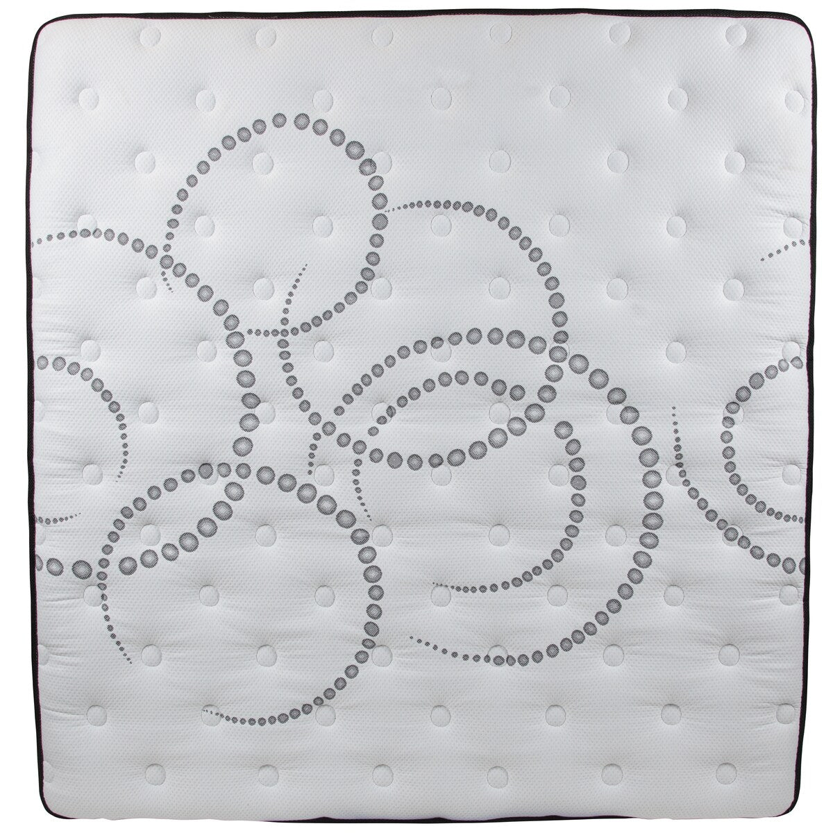 Matelas 12 mousses et ressorts ensachés, matelas en boîte - Matelas haut de gamme - Blanc