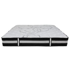 Matelas 12 mousses et ressorts ensachés, matelas en boîte - Matelas haut de gamme - Blanc