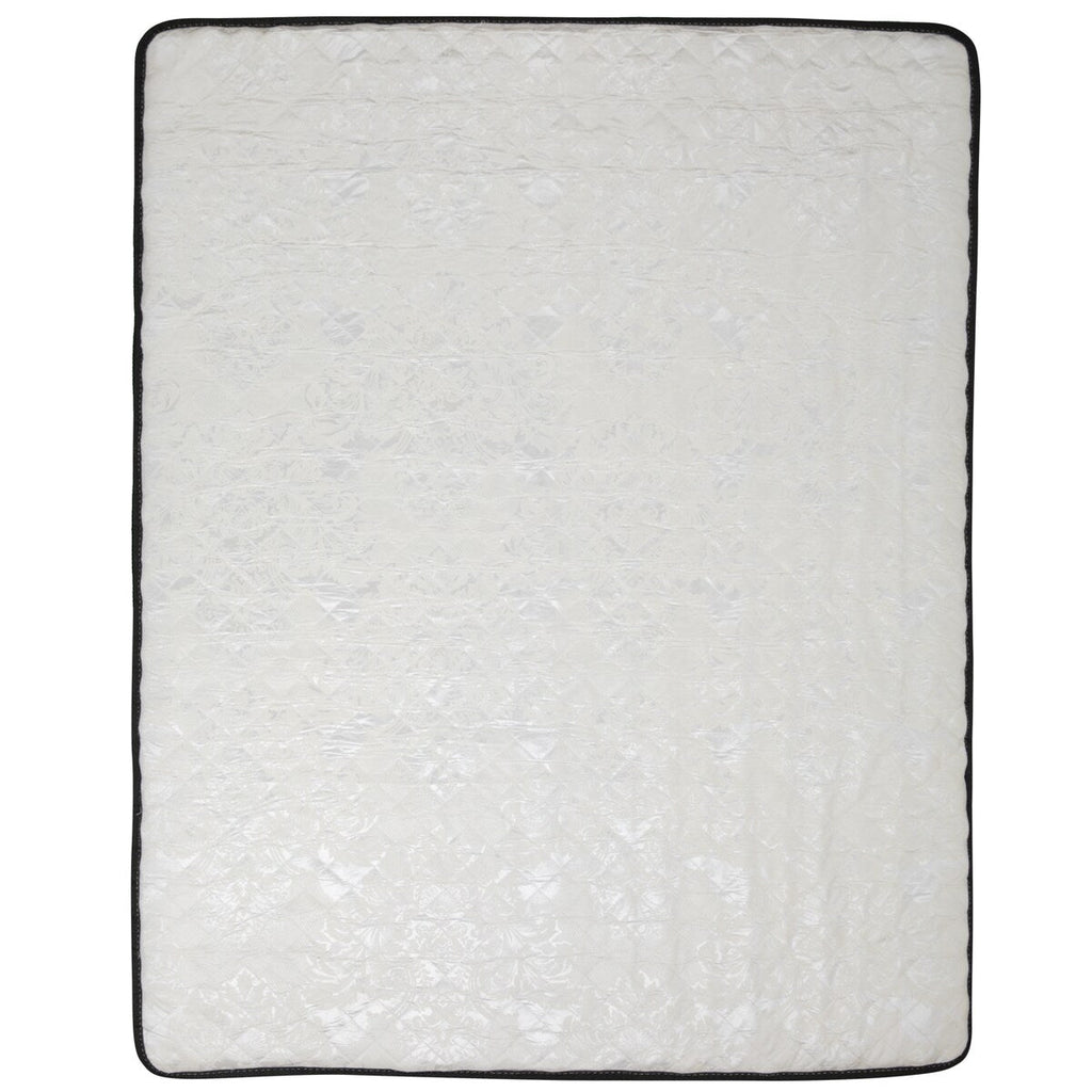 Matelas 12 mousses et ressorts ensachés, matelas en boîte - Matelas haut de gamme - Blanc