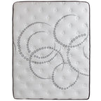 Matelas 12 mousses et ressorts ensachés, matelas en boîte - Matelas haut de gamme - Blanc