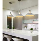 Suspension industrielle mini en métal Carbon Loft Kamari