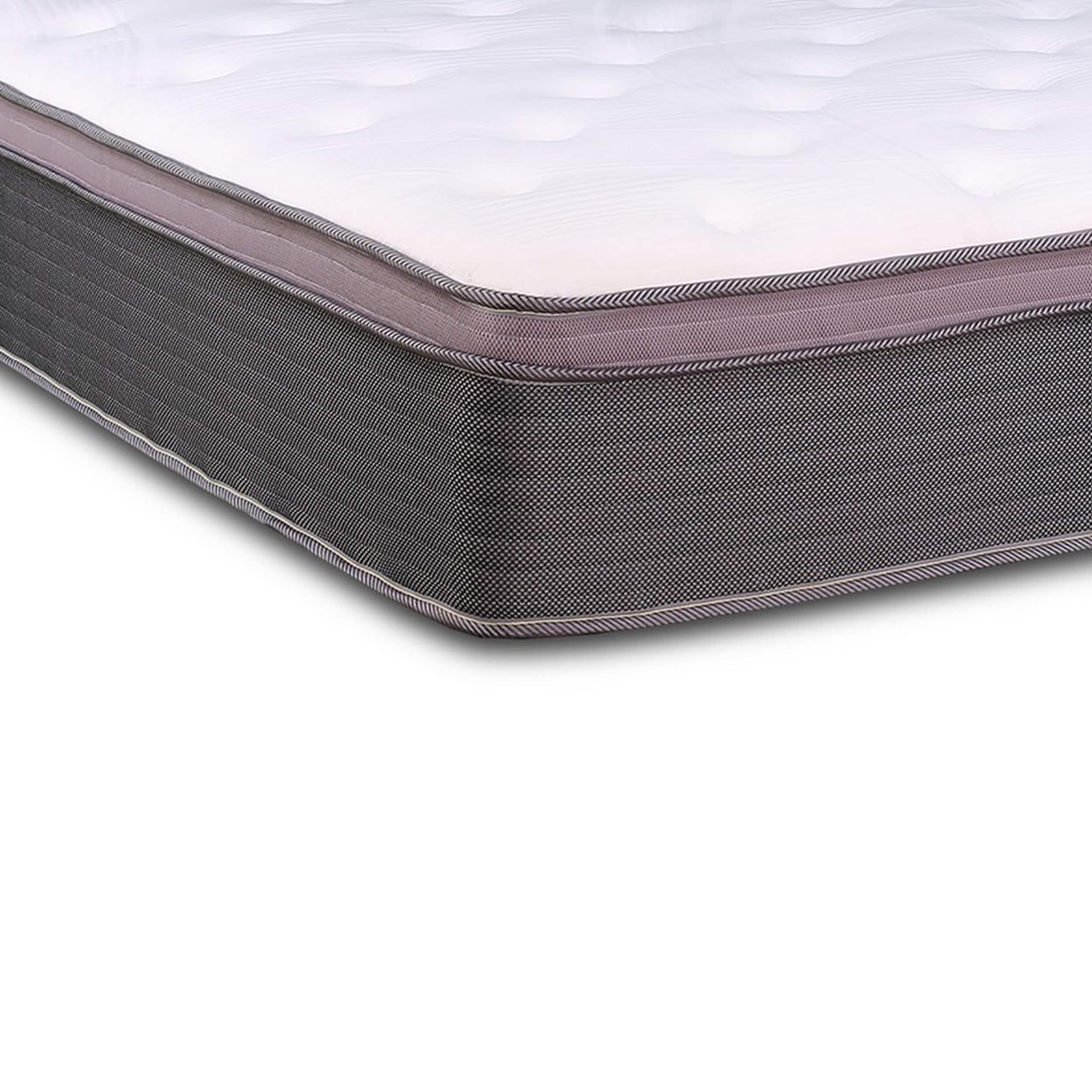 Matelas hybride Cari California King 12 pouces, mousse à mémoire de forme et ressorts ensachés