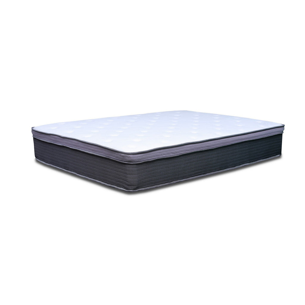 Matelas hybride Cari 12 pouces, Queen Size, mousse à mémoire de forme Cool Gel, ressorts ensachés