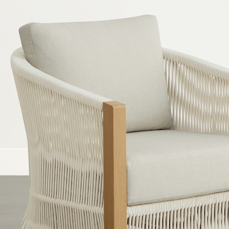 Ensemble de bistrot d'extérieur Carlos avec chaise pivotante