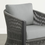 Ensemble de bistrot d'extérieur Carlos avec chaise pivotante