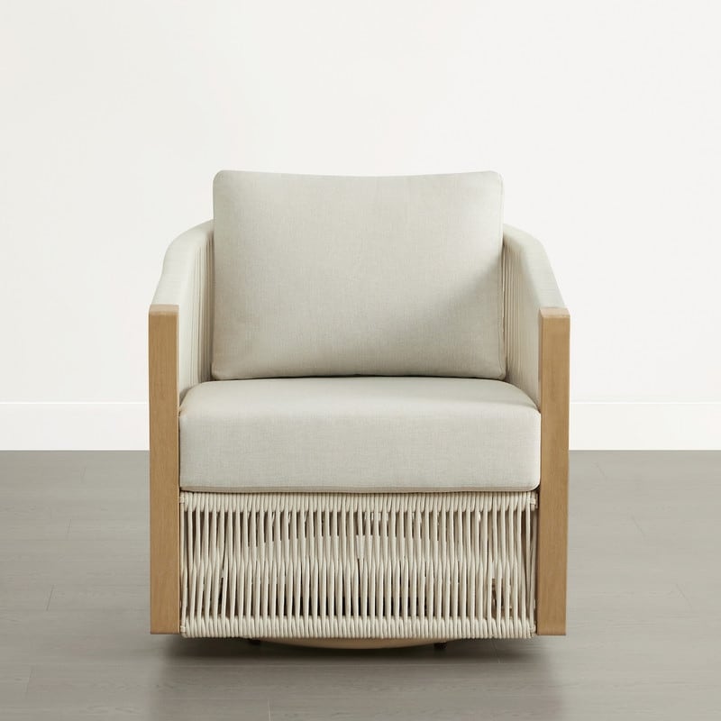 Ensemble de bistrot d'extérieur Carlos avec chaise pivotante