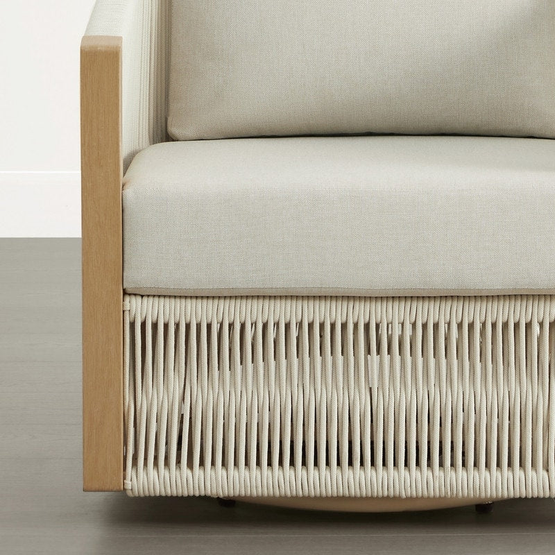 Ensemble de bistrot d'extérieur Carlos avec chaise pivotante