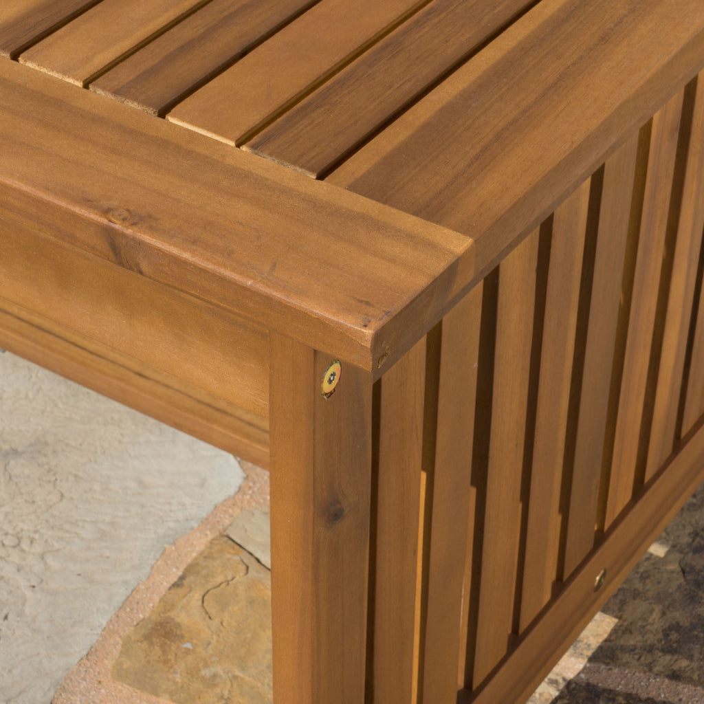 Ensemble de canapés d'extérieur Carolina 4 pièces en acacia de Christopher Knight Home - Sièges de patio élégants et confortables