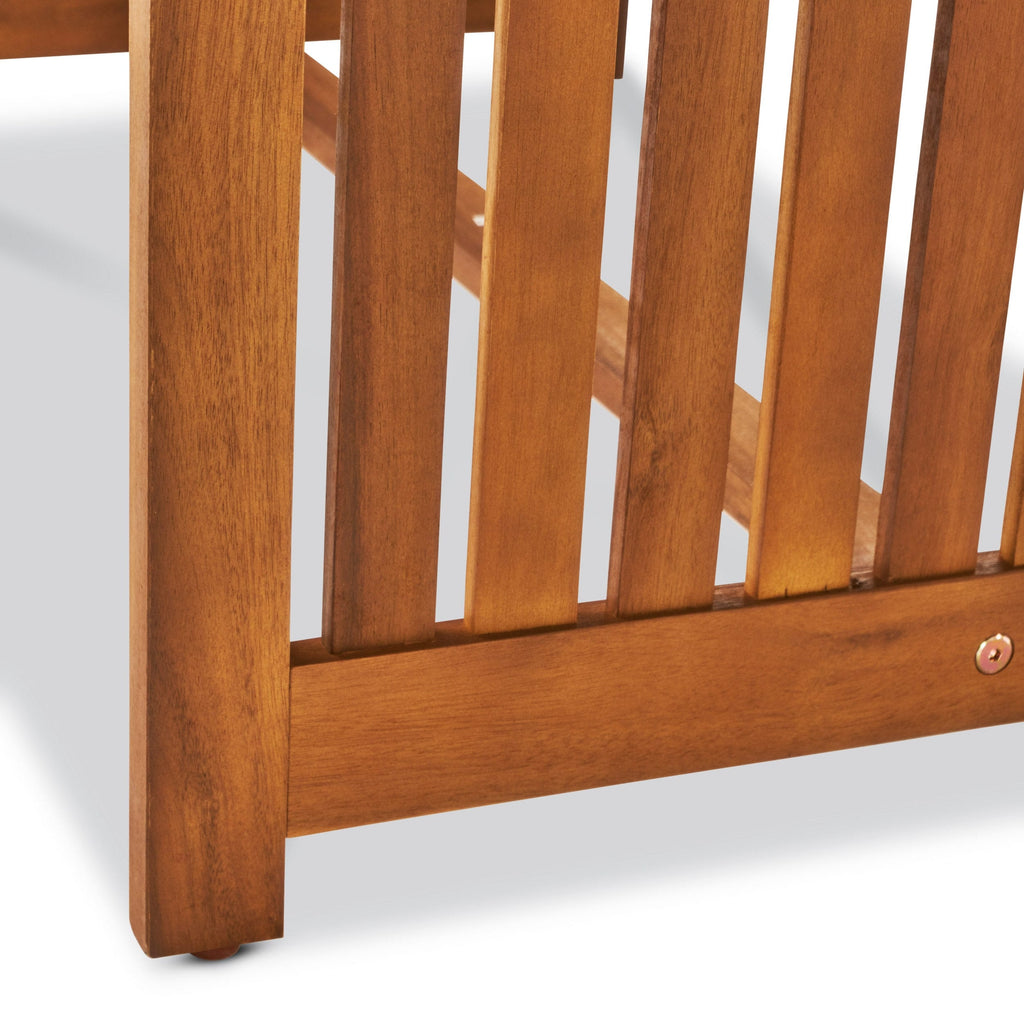 Ensemble de canapés d'extérieur Carolina 4 pièces en acacia de Christopher Knight Home - Sièges de patio élégants et confortables