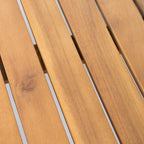 Ensemble de canapés d'extérieur Carolina 4 pièces en acacia de Christopher Knight Home - Sièges de patio élégants et confortables