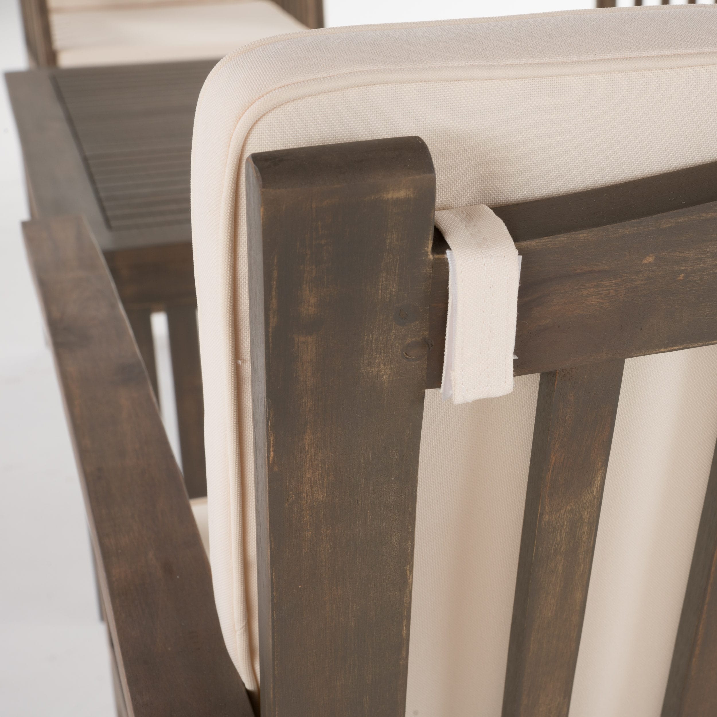 Ensemble de canapés d'extérieur Carolina 4 pièces en acacia de Christopher Knight Home - Sièges de patio élégants et confortables