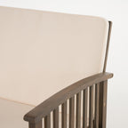 Ensemble de canapés d'extérieur Carolina 4 pièces en acacia de Christopher Knight Home - Sièges de patio élégants et confortables