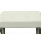 Banc de toilette Carolina Living Elisabetta - Blanc/Chrome