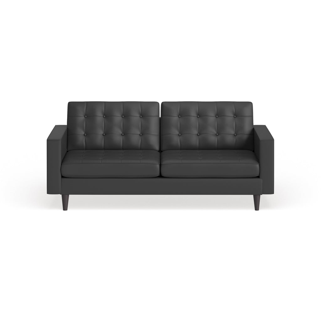 Canapé en cuir reconstitué capitonné Eggedal de Carson Carrington