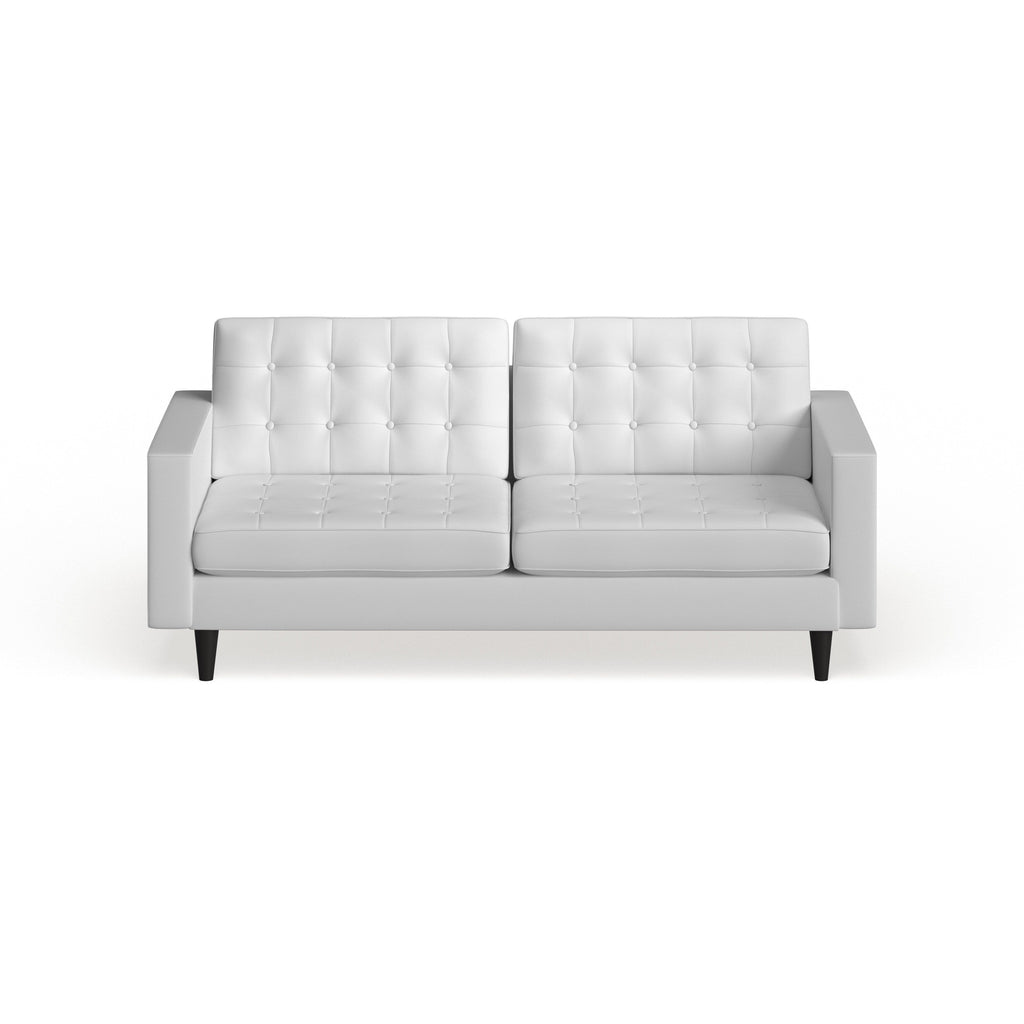 Canapé en cuir reconstitué capitonné Eggedal de Carson Carrington