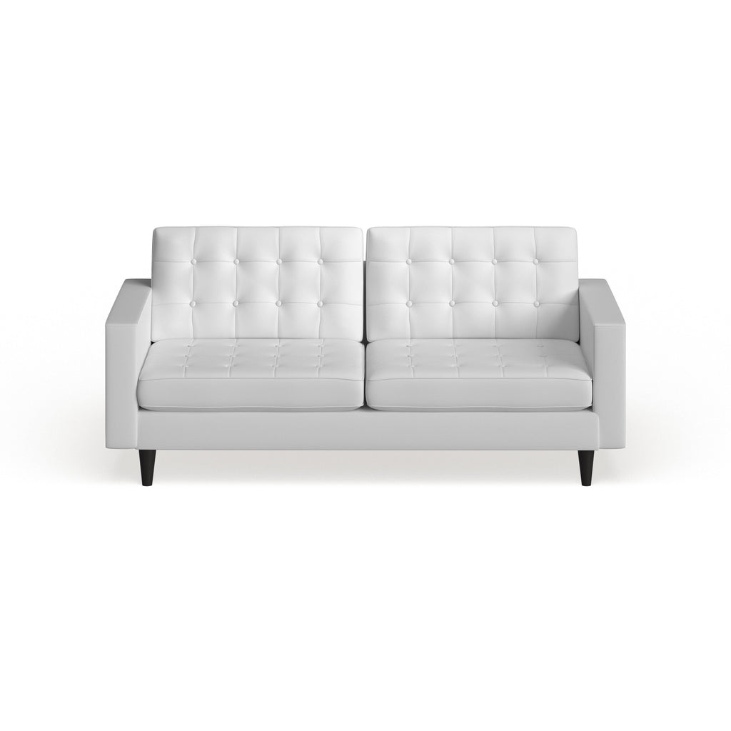 Canapé en cuir reconstitué capitonné Eggedal de Carson Carrington