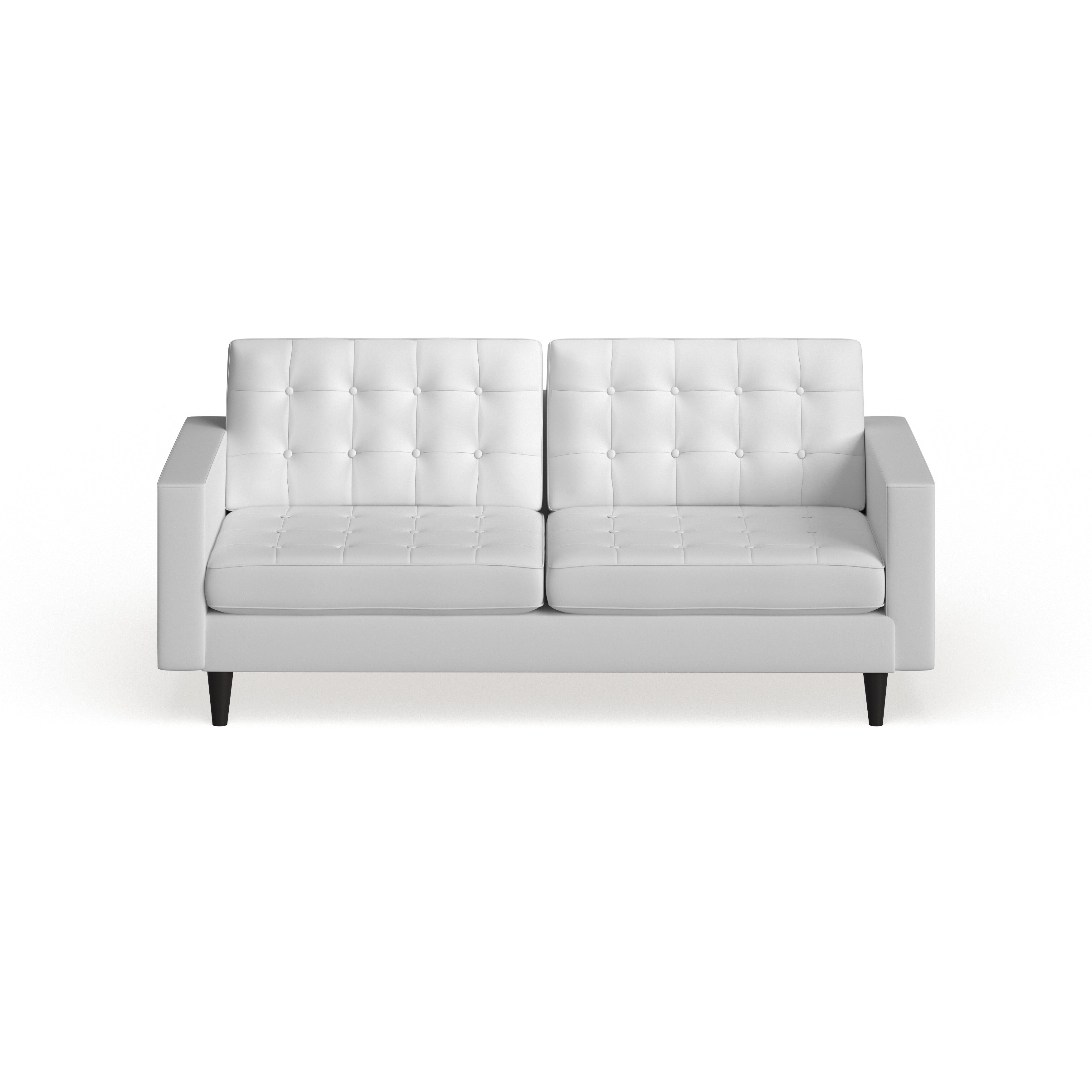 Canapé en cuir reconstitué capitonné Eggedal de Carson Carrington