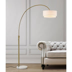 Lampadaire en arche Carson Carrington Flam de 81 pouces