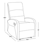 Fauteuil inclinable Marielle de Carson Carrington