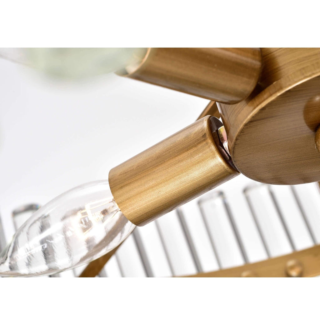 Lustre en cristal Casandra à 5 lumières