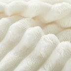 Canapé-lit Cascade 2 pièces en velours côtelé avec méridienne double et 2 oreillers