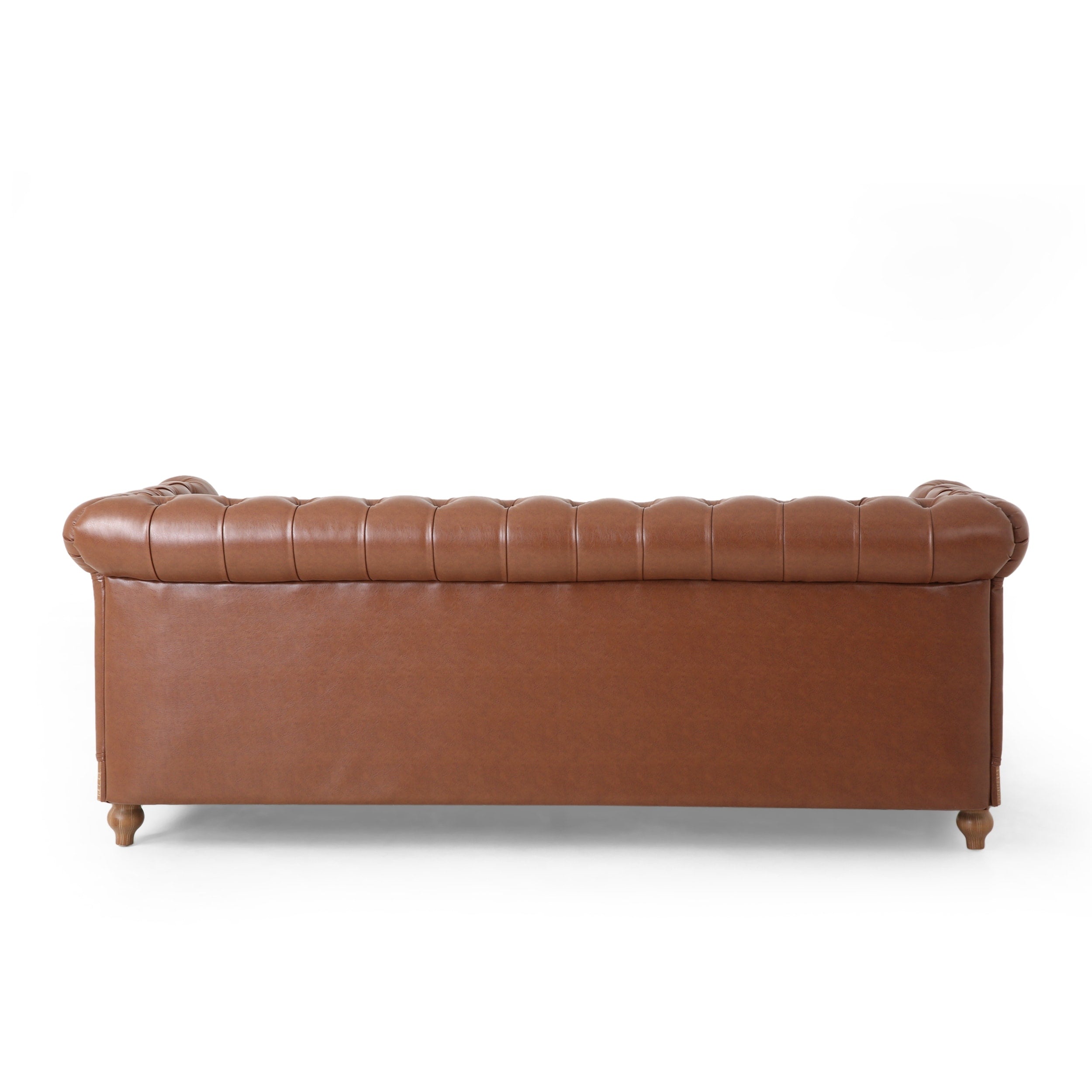 Canapé Chesterfield Castalia avec garniture cloutée par Christopher Knight Home - 78,75 L x 33,50 l x 28,00 H