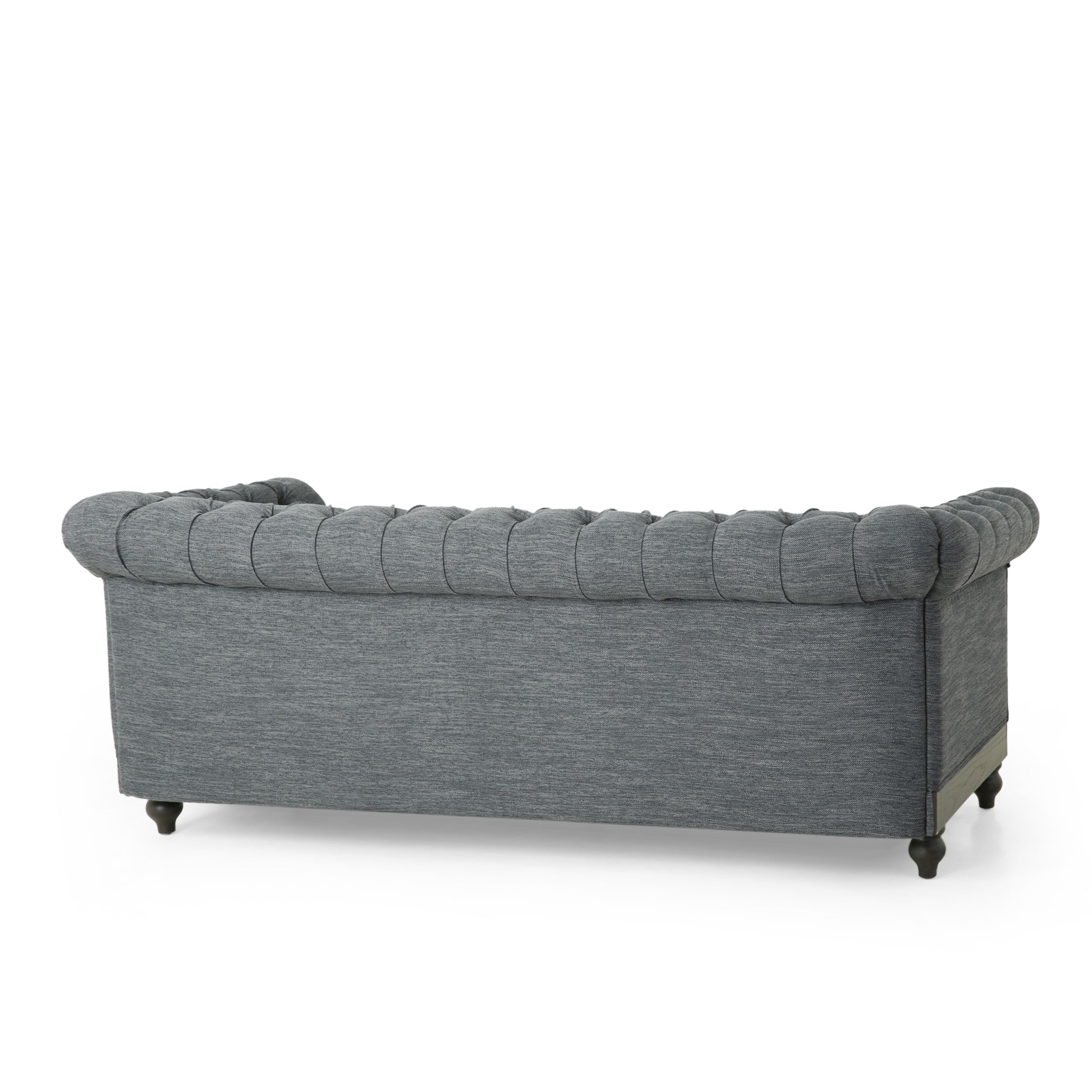 Canapé Chesterfield Castalia avec garniture cloutée par Christopher Knight Home - 78,75 L x 33,50 l x 28,00 H