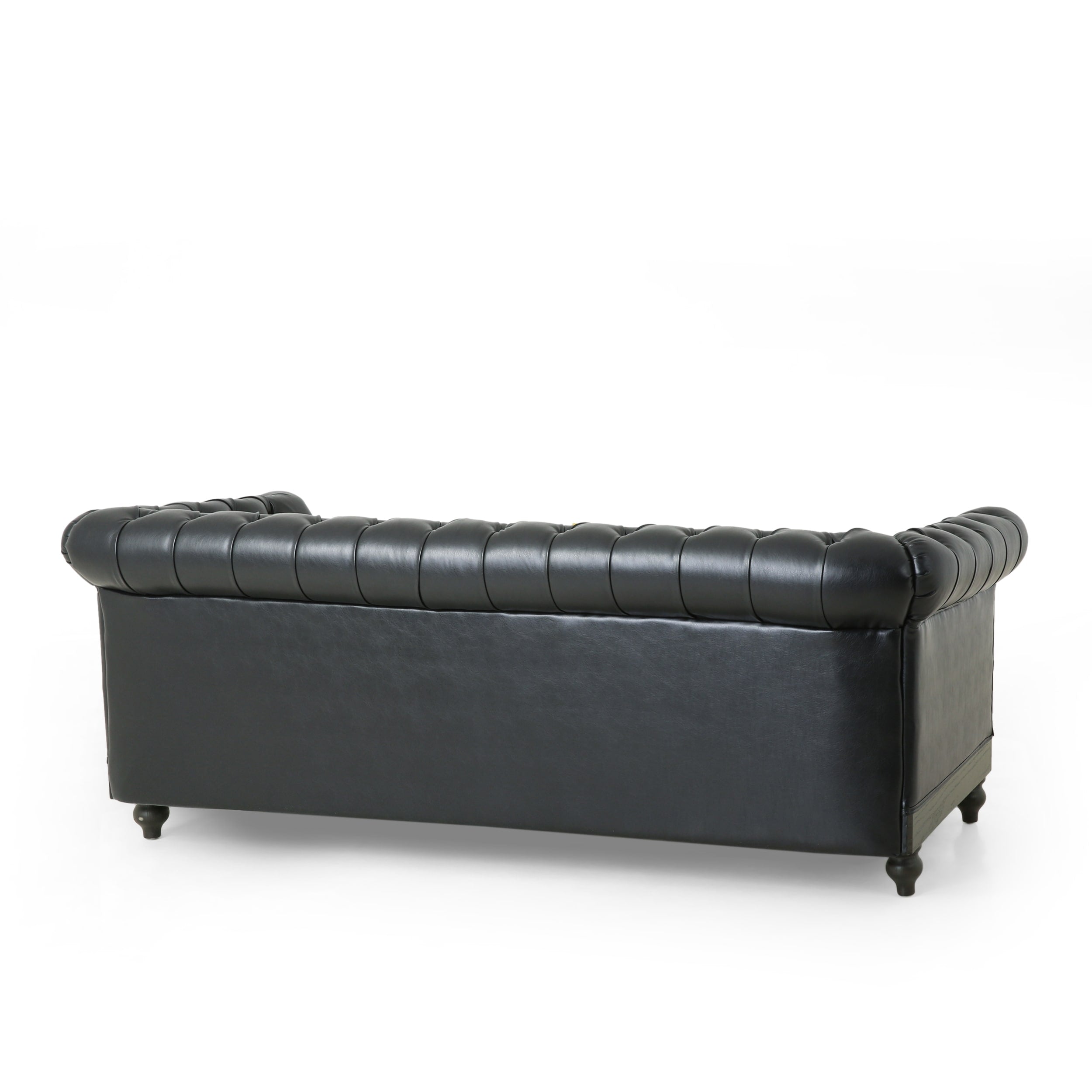 Canapé Chesterfield Castalia avec garniture cloutée par Christopher Knight Home - 78,75 L x 33,50 l x 28,00 H
