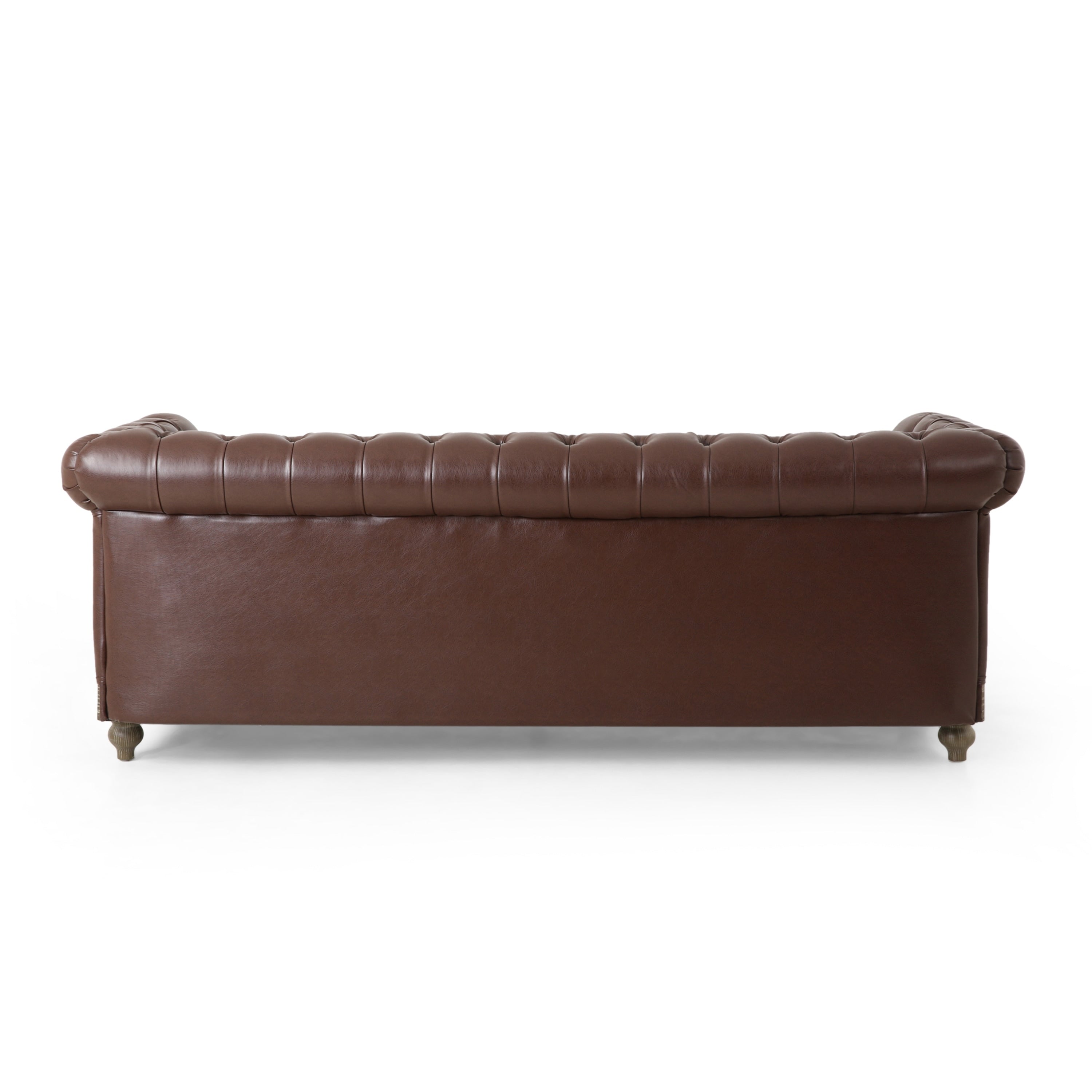 Canapé Chesterfield Castalia avec garniture cloutée par Christopher Knight Home - 78,75 L x 33,50 l x 28,00 H