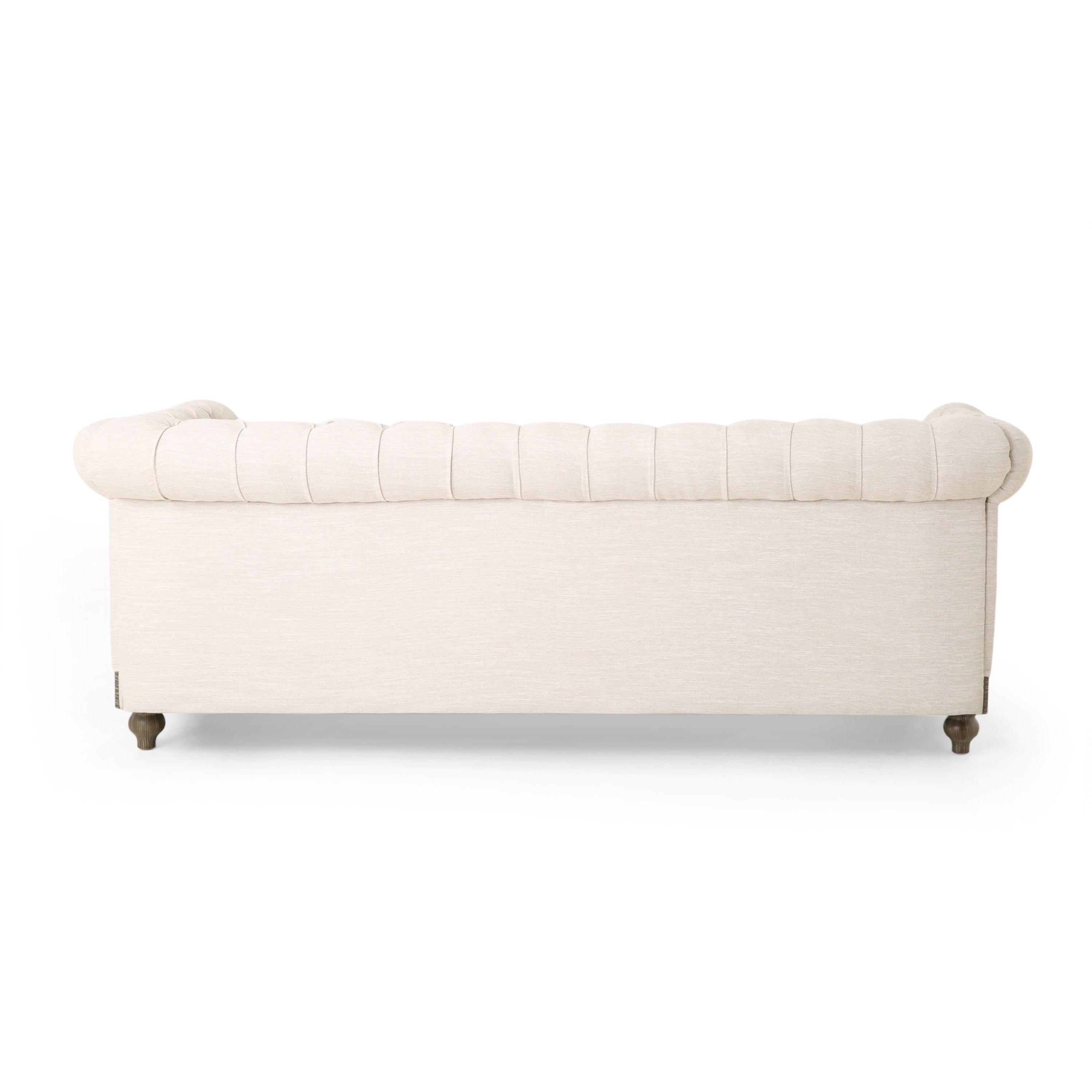Canapé Chesterfield Castalia avec garniture cloutée par Christopher Knight Home - 78,75 L x 33,50 l x 28,00 H