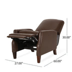 Fauteuil inclinable rembourré Cavanaugh avec garniture cloutée par Christopher Knight Home