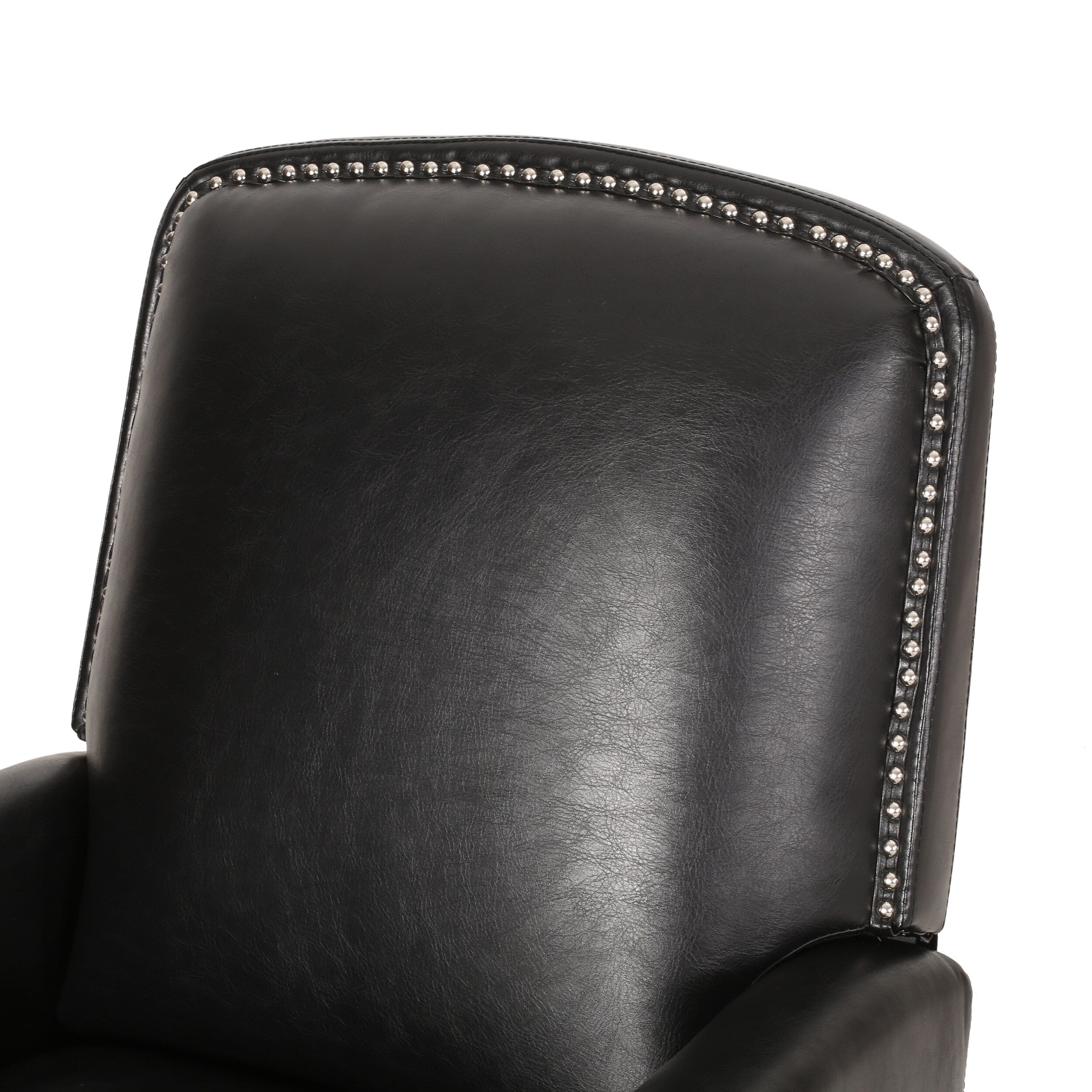 Fauteuil inclinable rembourré Cavanaugh avec garniture cloutée par Christopher Knight Home