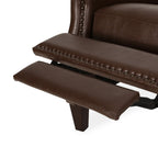 Fauteuil inclinable rembourré Cavanaugh avec garniture cloutée par Christopher Knight Home