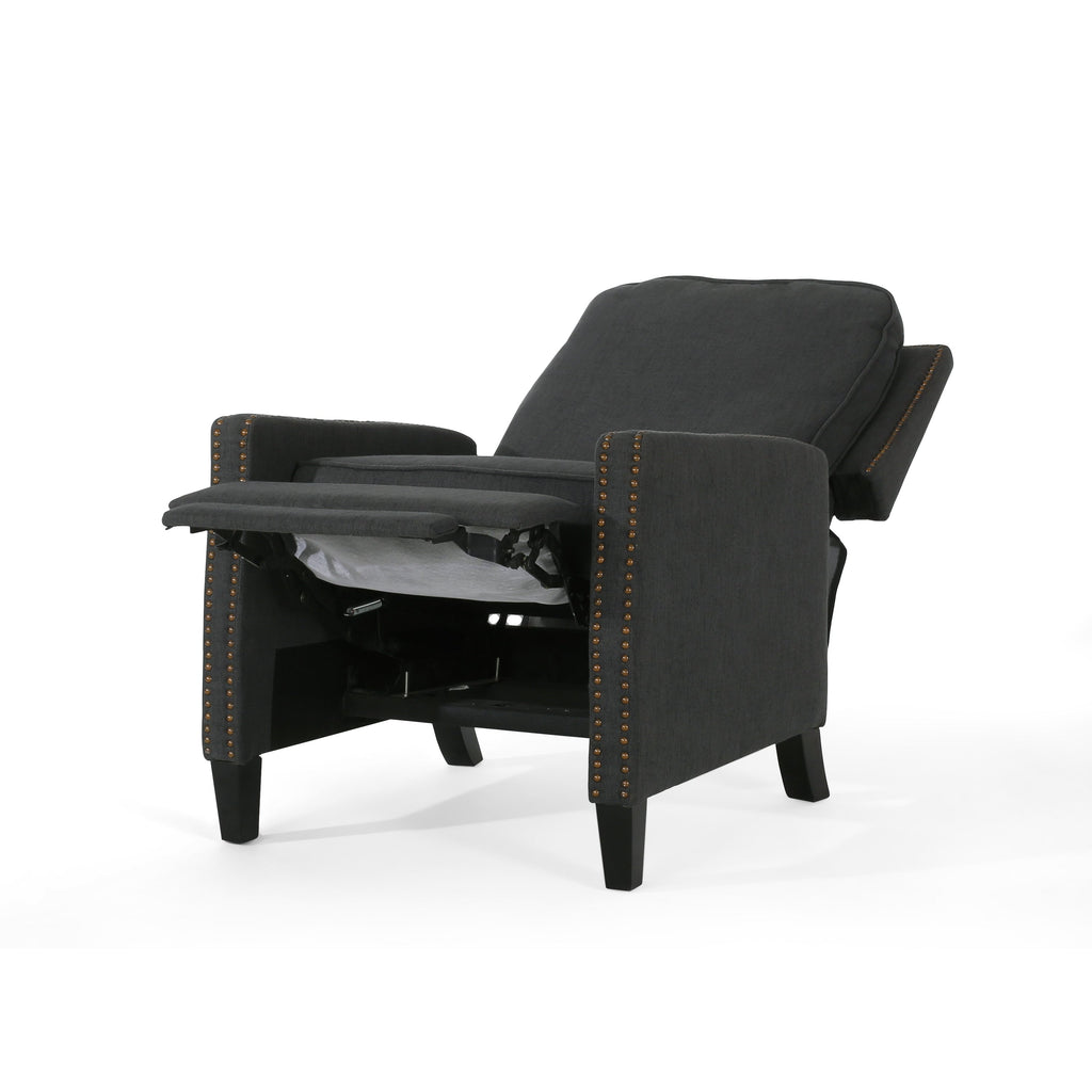 Fauteuil inclinable traditionnel en tissu Cecelia par Christopher Knight Home
