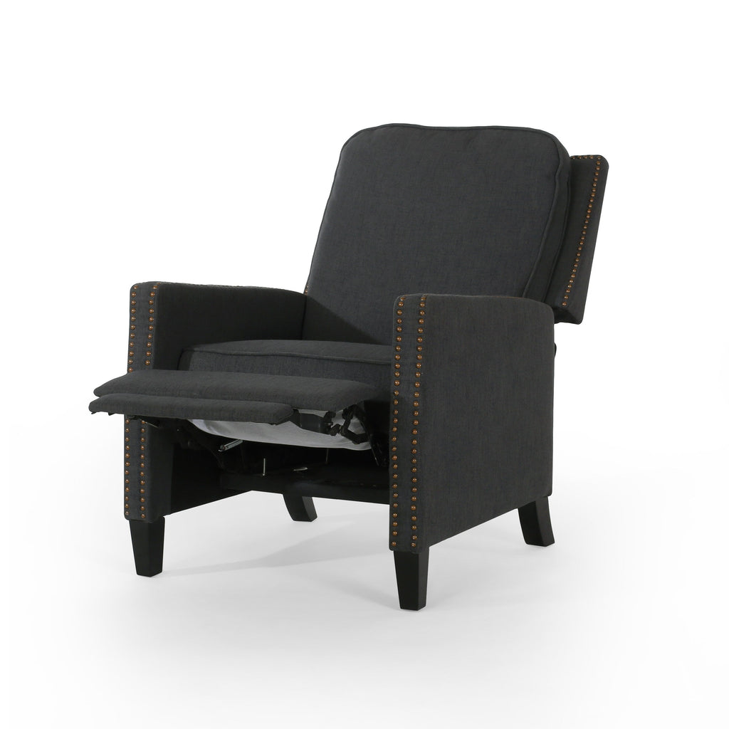 Fauteuil inclinable traditionnel en tissu Cecelia par Christopher Knight Home