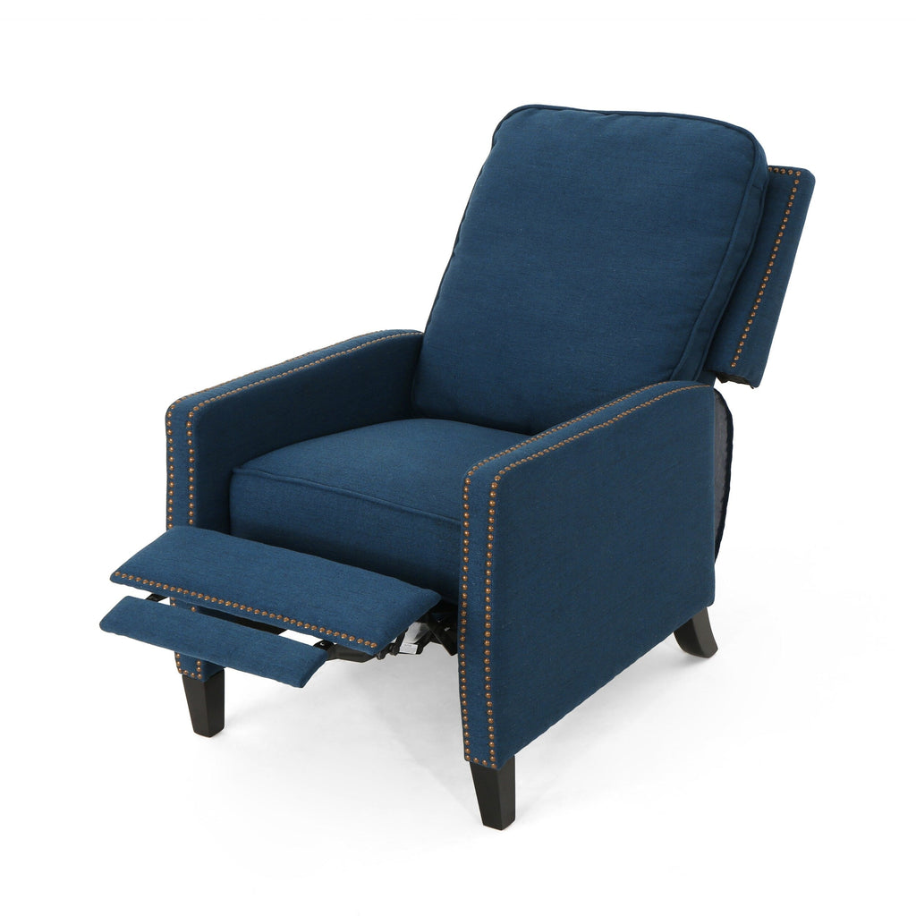 Fauteuil inclinable traditionnel en tissu Cecelia par Christopher Knight Home