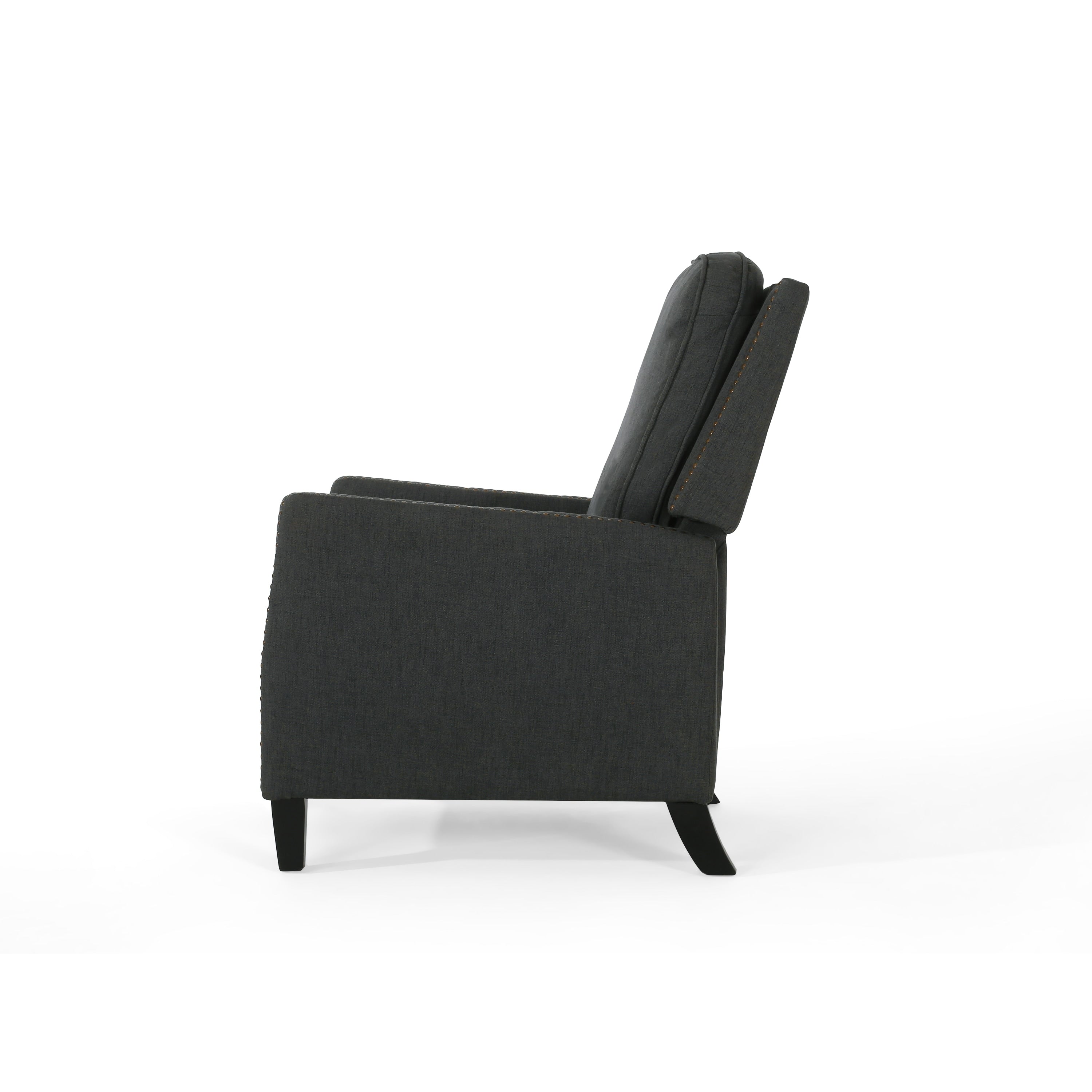 Fauteuil inclinable traditionnel en tissu Cecelia par Christopher Knight Home